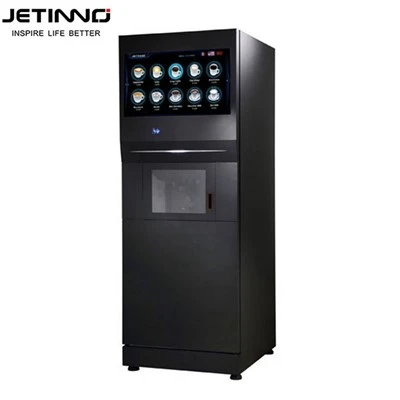 Máquina expendedora de café, equipo expendedor de té, bebida caliente, pantalla de 27 pulgadas