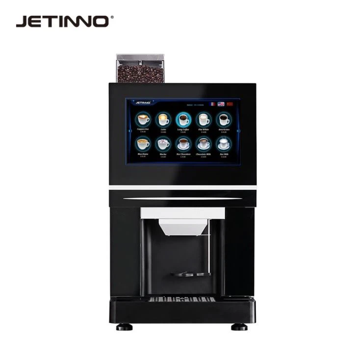 Máquina expendedora tablero de café Máquina expendedora automática pantalla de 14'